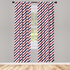 image:imageAmbesonne Fall Window Curtains Cartoon Illustration of Whimsical Ghosts and Magic Houses Halloween Autumn Lightweight Decor 2Panel Set with Rod Pocket Pair of  28 x 95 Black Salmon Off WhiteRed Blue
