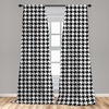image:imageAmbesonne Penguin Curtains Pastel Colored Style Cartoon Animals from Antarctica Crowns on a Dotted Background Window Treatments 2 Panel Set for Living Room Bedroom Pair of  28 x 84 Grey BlueCharcoal Grey