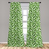 image:imageAmbesonne Penguin Curtains Pastel Colored Style Cartoon Animals from Antarctica Crowns on a Dotted Background Window Treatments 2 Panel Set for Living Room Bedroom Pair of  28 x 84 Grey BlueLime Green