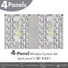 image:imageAmbesonne Penguin Curtains Pastel Colored Style Cartoon Animals from Antarctica Crowns on a Dotted Background Window Treatments 2 Panel Set for Living Room Bedroom Pair of  28 x 84 Grey BlueWhite and Black