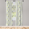 image:imageAmbesonne Penguin Curtains Pastel Colored Style Cartoon Animals from Antarctica Crowns on a Dotted Background Window Treatments 2 Panel Set for Living Room Bedroom Pair of  28 x 84 Grey BlueGreen Grey