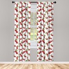 image:imageAmbesonne Penguin Curtains Pastel Colored Style Cartoon Animals from Antarctica Crowns on a Dotted Background Window Treatments 2 Panel Set for Living Room Bedroom Pair of  28 x 84 Grey BlueRed Green White