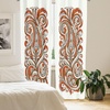 image:imageAmbesonne Penguin Curtains Pastel Colored Style Cartoon Animals from Antarctica Crowns on a Dotted Background Window Treatments 2 Panel Set for Living Room Bedroom Pair of  28 x 84 Grey BlueDark Orange Tan Taupe