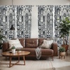 image:imageAmbesonne Penguin Curtains Pastel Colored Style Cartoon Animals from Antarctica Crowns on a Dotted Background Window Treatments 2 Panel Set for Living Room Bedroom Pair of  28 x 84 Grey BlueDark Blue Grey and White