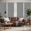 image:imageAmbesonne Penguin Curtains Pastel Colored Style Cartoon Animals from Antarctica Crowns on a Dotted Background Window Treatments 2 Panel Set for Living Room Bedroom Pair of  28 x 84 Grey BlueCharcoal Grey