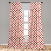 image:imageAmbesonne Penguin Curtains Pastel Colored Style Cartoon Animals from Antarctica Crowns on a Dotted Background Window Treatments 2 Panel Set for Living Room Bedroom Pair of  28 x 84 Grey BluePale Grey Teal Scarlet