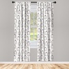 image:imageAmbesonne Penguin Curtains Pastel Colored Style Cartoon Animals from Antarctica Crowns on a Dotted Background Window Treatments 2 Panel Set for Living Room Bedroom Pair of  28 x 84 Grey BlueGrey Blue