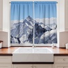 image:imageAmbesonne Teal Animal Kitchen Curtains Cartoon Like Elephant with Big Ears and Trunk in Cartoon Style Print Window Drapes 2 Panel Set for Kitchen Cafe Decor 55 x 39 Pale Blue and TealBlue Ivory