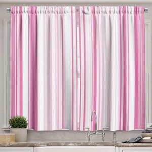 image:imageAmbesonne Teal Animal Kitchen Curtains Cartoon Like Elephant with Big Ears and Trunk in Cartoon Style Print Window Drapes 2 Panel Set for Kitchen Cafe Decor 55 x 39 Pale Blue and TealWhite Pale Pink