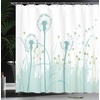image:imageAmbesonne Parrot Shower Curtain Tropic Flowers and Parrot in Summer Garden Wooden Wall Ferns Art Cloth Fabric Bathroom Decor Set with Hooks 69 W x 84 L Cream Green RedKhaki Green