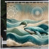 Teal Ecru Blue