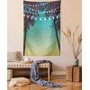 image:imageAmbesonne Abstract Tapestry Horizontal Zigzag Chevron Design with Bold Thin Print Wide Wall Hanging for Bedroom Living Room Dorm 80 X 60 Charcoal Grey Pale GreyPale Teal