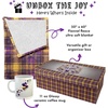 image:imageAmbesonne Blanket and Mug Gift Set to My Wife Plaid Hearts Throw Blanket 50 x 60 and Ceramic Mug 11 oz with Matching Box Gifts for Women Her Wife from Husband for Birthday Christmas AnniversaryTo My Wife