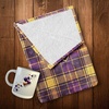 image:imageAmbesonne Blanket and Mug Gift Set to My Wife Plaid Hearts Throw Blanket 50 x 60 and Ceramic Mug 11 oz with Matching Box Gifts for Women Her Wife from Husband for Birthday Christmas AnniversaryTo My Wife