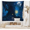 image:imageAmbesonne Forest Tapestry Tropical Rain Forest Tall Trees in Exotic Style Nature Theme Image Sky from Woodland Wide Wall Hanging for Bedroom Living Room Dorm 80 X 60 GreenIndigo Blue