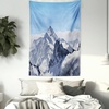 image:imageAmbesonne Forest Tapestry Tropical Rain Forest Tall Trees in Exotic Style Nature Theme Image Sky from Woodland Wide Wall Hanging for Bedroom Living Room Dorm 80 X 60 GreenBlue and White