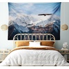image:imageAmbesonne Forest Tapestry Tropical Rain Forest Tall Trees in Exotic Style Nature Theme Image Sky from Woodland Wide Wall Hanging for Bedroom Living Room Dorm 80 X 60 GreenWhite Brown
