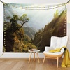 image:imageAmbesonne Landscape Tapestry Forest Nepal Himalaya Mountains Sunlight Majestic Scenery Nature Photo Wall Hanging for Bedroom Living Room Dorm Decor 60 X 80 Green Pale Yellow