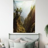image:imageAmbesonne Landscape Tapestry Forest Nepal Himalaya Mountains Sunlight Majestic Scenery Nature Photo Wall Hanging for Bedroom Living Room Dorm Decor 60 X 80 Green Pale Yellow