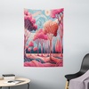 image:imageAmbesonne Marble Print Tapestry Pastel Toned Cloudy Crack Lines Stained Antique Shabby Design Wall Hanging for Bedroom Living Room Dorm Decor 40 X 60 PinkPink Coral Blue Grey
