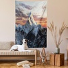 image:imageAmbesonne Marble Print Tapestry Pastel Toned Cloudy Crack Lines Stained Antique Shabby Design Wall Hanging for Bedroom Living Room Dorm Decor 40 X 60 PinkBluegrey Salmon