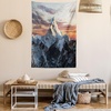 image:imageAmbesonne Marble Print Tapestry Pastel Toned Cloudy Crack Lines Stained Antique Shabby Design Wall Hanging for Bedroom Living Room Dorm Decor 40 X 60 PinkBluegrey Salmon