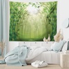 image:imageAmbesonne Nature Tapestry Majestic Sky View with Huge Rain Clouds All Over The Sea and Vibrant Storm Rays Print Wall Hanging for Bedroom Living Room Dorm Decor 60 X 80 BlueGreen
