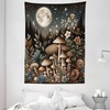 image:imageAmbesonne Nature Tapestry Majestic Sky View with Huge Rain Clouds All Over The Sea and Vibrant Storm Rays Print Wall Hanging for Bedroom Living Room Dorm Decor 60 X 80 BlueSepia and Grey Teal