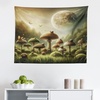 image:imageAmbesonne Nature Tapestry Majestic Sky View with Huge Rain Clouds All Over The Sea and Vibrant Storm Rays Print Wall Hanging for Bedroom Living Room Dorm Decor 60 X 80 BlueReseda Green and Khaki
