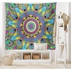 image:imageAmbesonne Psychedelic Tapestry Abstract Unusual with Color and Form Details Hippie Retro Wide Wall Hanging for Bedroom Living Room Dorm 60 X 40 Soft BlueBlue Multicolor