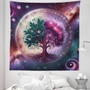 image:imageAmbesonne Psychedelic Tapestry Abstract Unusual with Color and Form Details Hippie Retro Wide Wall Hanging for Bedroom Living Room Dorm 60 X 40 Soft BlueTeal Plum and Lavender