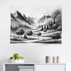 image:imageAmbesonne Psychedelic Tapestry Abstract Unusual with Color and Form Details Hippie Retro Wide Wall Hanging for Bedroom Living Room Dorm 60 X 40 Soft BluePale Grey Dark Taupe