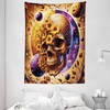 image:imageAmbesonne Psychedelic Tapestry Abstract Unusual with Color and Form Details Hippie Retro Wide Wall Hanging for Bedroom Living Room Dorm 60 X 40 Soft BlueApricot Blue Violet Taupe