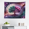 image:imageAmbesonne Psychedelic Tapestry Abstract Unusual with Color and Form Details Hippie Retro Wide Wall Hanging for Bedroom Living Room Dorm 60 X 40 Soft BlueTeal Plum and Lavender