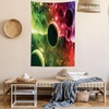 image:imageAmbesonne Psychedelic Tapestry Space Universe Cosmos Galaxy Nebula Stars and Planets in Trippy Tones Image Wall Hanging for Bedroom Living Room Dorm Decor 60 X 80 Magenta Green