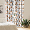 image:imageAmbesonne Valentines Curtains Arrows of Cupid Mythological Concepts Hearts with Love and Adoration Themes Window Treatments 2 Panel Set for Living Room Bedroom Decor 56 x 63 White BlackOrange