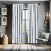 image:imageAmbesonne Valentines Curtains Arrows of Cupid Mythological Concepts Hearts with Love and Adoration Themes Window Treatments 2 Panel Set for Living Room Bedroom Decor 56 x 63 White BlackWhite Blue
