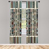 image:imageAmbesonne Valentines Curtains Arrows of Cupid Mythological Concepts Hearts with Love and Adoration Themes Window Treatments 2 Panel Set for Living Room Bedroom Decor 56 x 63 White BlackPetrol Blue Paprika and Ivory
