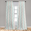 image:imageAmbesonne Valentines Curtains Arrows of Cupid Mythological Concepts Hearts with Love and Adoration Themes Window Treatments 2 Panel Set for Living Room Bedroom Decor 56 x 63 White BlackSeafoam Peach
