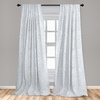 image:imageAmbesonne Valentines Curtains Arrows of Cupid Mythological Concepts Hearts with Love and Adoration Themes Window Treatments 2 Panel Set for Living Room Bedroom Decor 56 x 63 White BlackWhite Blue