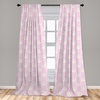 image:imageAmbesonne Valentines Curtains Arrows of Cupid Mythological Concepts Hearts with Love and Adoration Themes Window Treatments 2 Panel Set for Living Room Bedroom Decor 56 x 63 White BlackRose Champagne