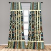 image:imageAmbesonne Valentines Curtains Arrows of Cupid Mythological Concepts Hearts with Love and Adoration Themes Window Treatments 2 Panel Set for Living Room Bedroom Decor 56 x 63 White BlackPetrol Blue Paprika and Ivory