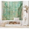 image:imageAmbesonne Winery Tapestry Sunset over the Vineyards of the South of France Sunbeams Cloudscape Picture Wide Wall Hanging for Bedroom Living Room Dorm 80 x 60 Yellow GreenSeafoam