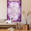 image:imageAmbesonne Winery Tapestry Sunset over the Vineyards of the South of France Sunbeams Cloudscape Picture Wide Wall Hanging for Bedroom Living Room Dorm 80 x 60 Yellow GreenViolet and Pale Lilac
