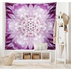 image:imageAmbesonne Winery Tapestry Sunset over the Vineyards of the South of France Sunbeams Cloudscape Picture Wide Wall Hanging for Bedroom Living Room Dorm 80 x 60 Yellow GreenViolet and Pale Lilac