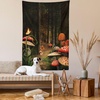 image:imageAmbesonne Winery Tapestry Sunset over the Vineyards of the South of France Sunbeams Cloudscape Picture Wide Wall Hanging for Bedroom Living Room Dorm 80 x 60 Yellow GreenPomegranate Green