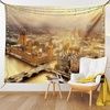 image:imageAmbesonne Winery Tapestry Sunset over the Vineyards of the South of France Sunbeams Cloudscape Picture Wide Wall Hanging for Bedroom Living Room Dorm 80 x 60 Yellow GreenYellow
