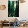 image:imageAmbesonne Winery Tapestry Sunset over the Vineyards of the South of France Sunbeams Cloudscape Picture Wide Wall Hanging for Bedroom Living Room Dorm 80 x 60 Yellow GreenForest Green Pale Yellow