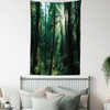 image:imageAmbesonne Winery Tapestry Sunset over the Vineyards of the South of France Sunbeams Cloudscape Picture Wide Wall Hanging for Bedroom Living Room Dorm 80 x 60 Yellow GreenForest Green Pale Yellow