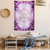 image:imageAmbesonne Winery Tapestry Sunset over the Vineyards of the South of France Sunbeams Cloudscape Picture Wide Wall Hanging for Bedroom Living Room Dorm 80 x 60 Yellow GreenViolet and Pale Lilac